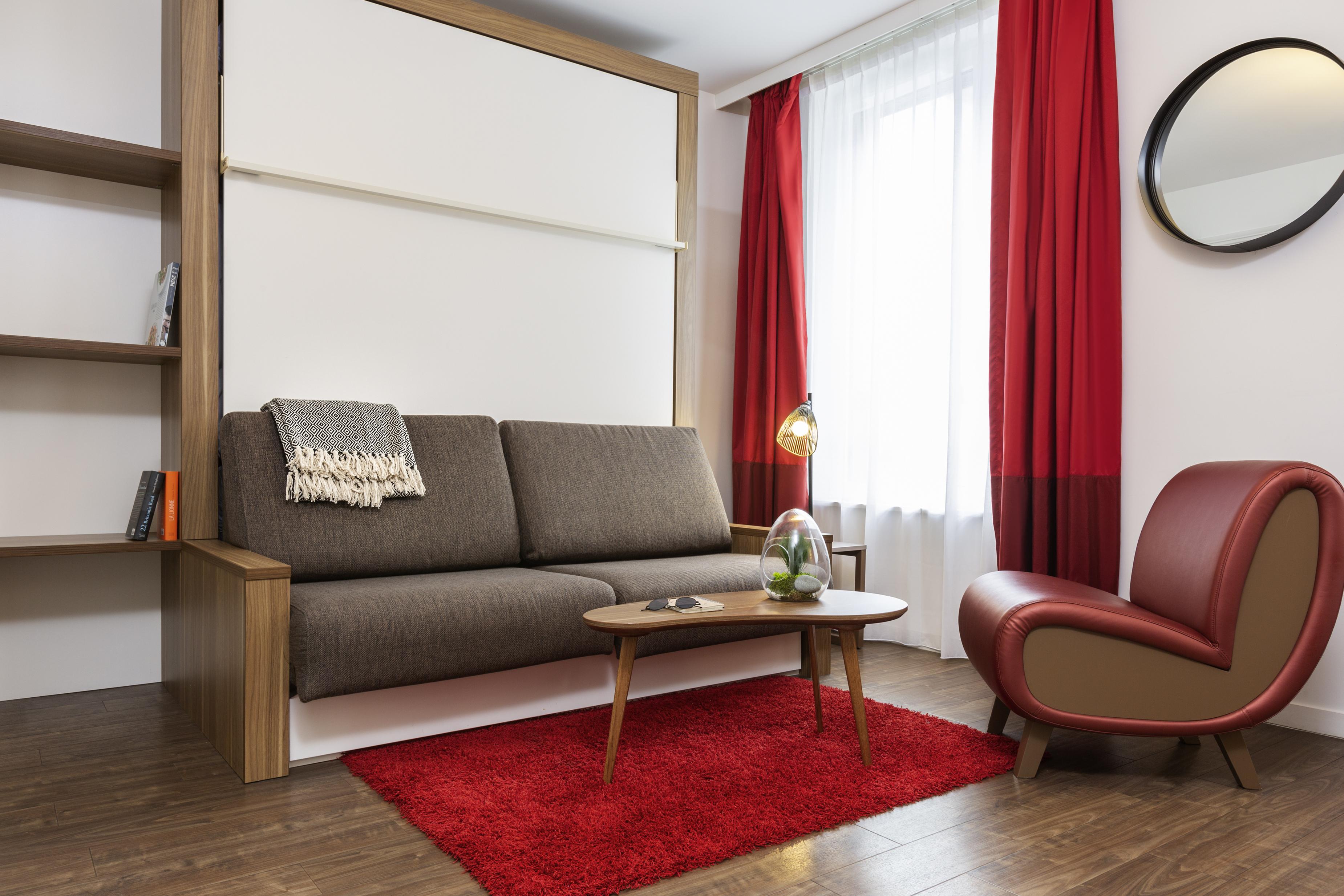 อดาจิโอ ลา ดีเฟนซ์ คัวร์บีโว Aparthotel กูร์เบอวัวร์ ภายนอก รูปภาพ