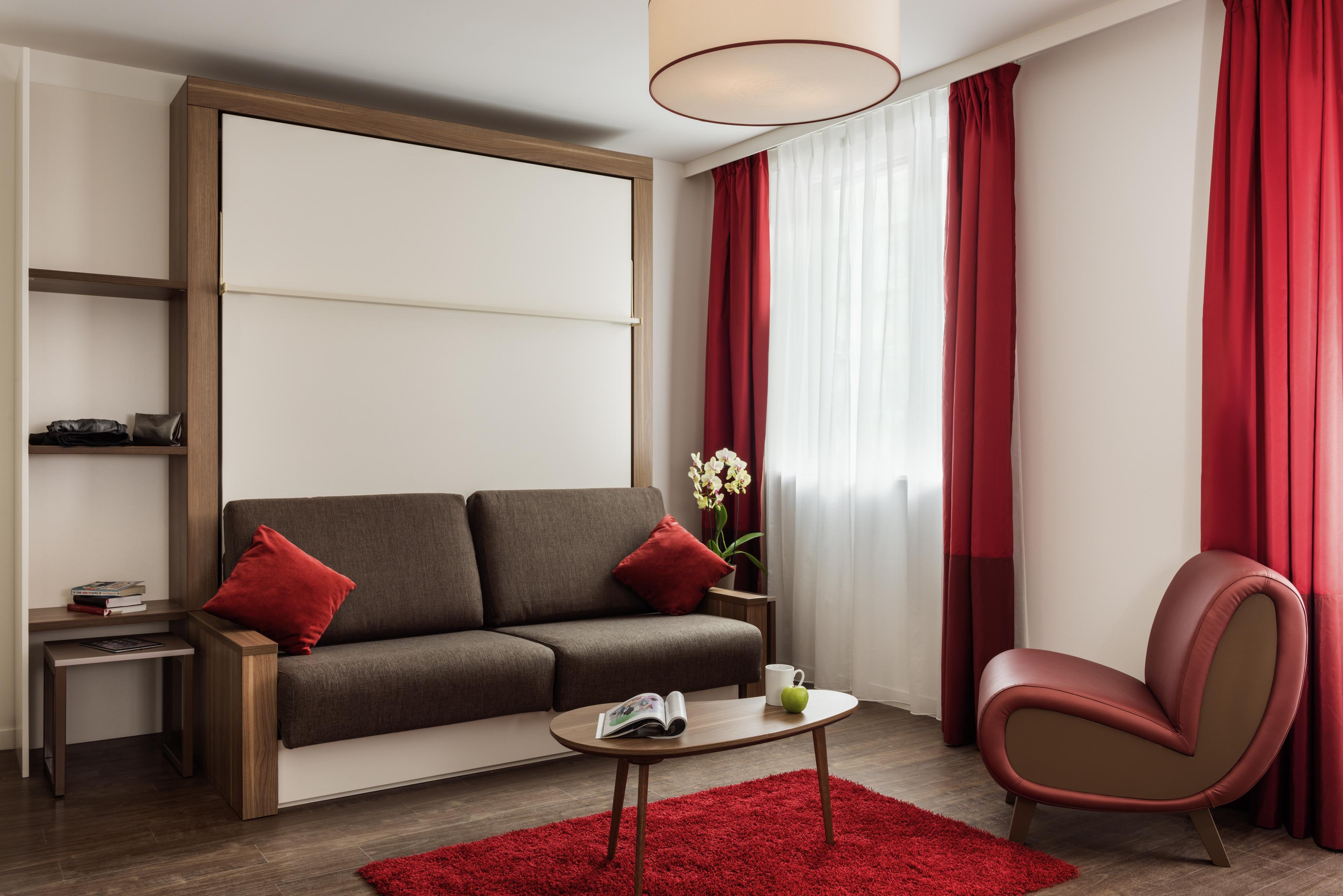 อดาจิโอ ลา ดีเฟนซ์ คัวร์บีโว Aparthotel กูร์เบอวัวร์ ภายนอก รูปภาพ